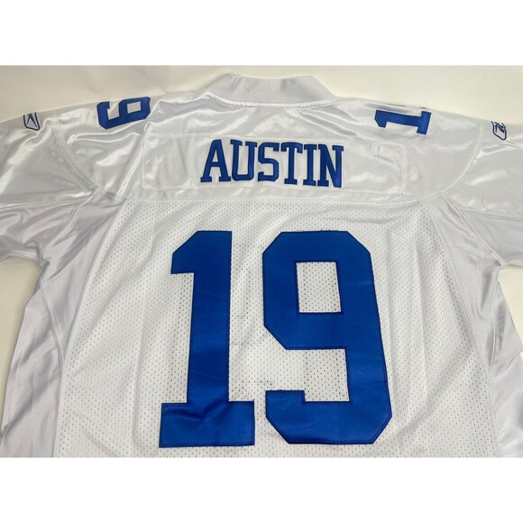 Equipment NFL Reebok Cowboys 19 Austin On Field Football Jersey Size 52 - Picture 7 of 10